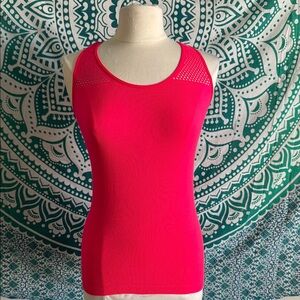 Vibrant Pink Tight Tank Top